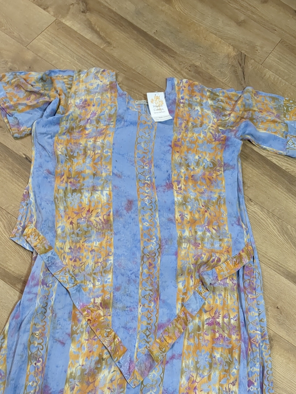 Mission Canyon Blue maxi dress Size 3XL NWT - Picture 2 of 11